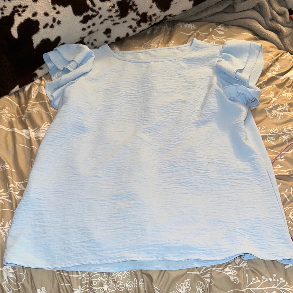 Light Blue Top